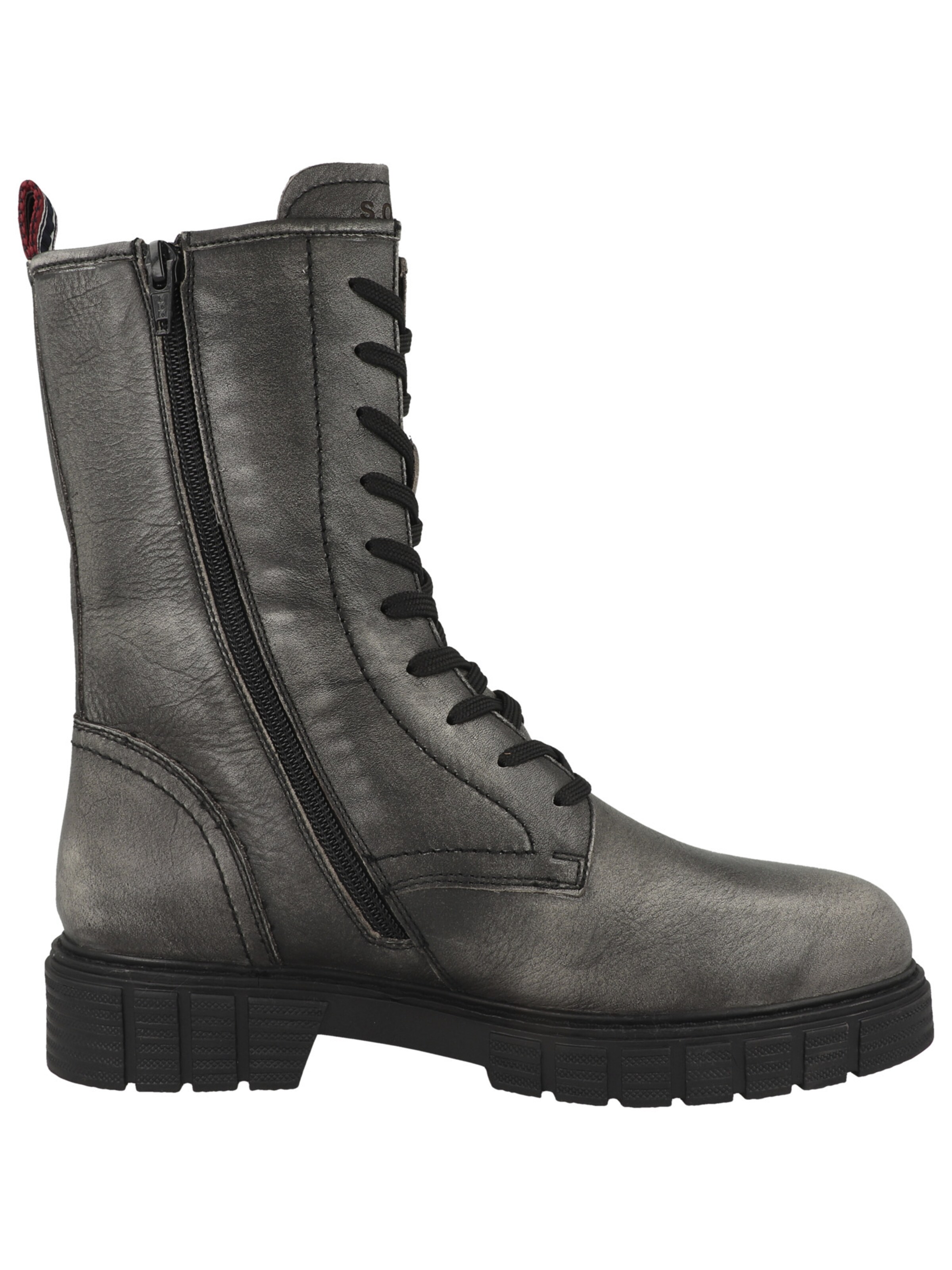 Stivaletto stringato di s.Oliver in grigio