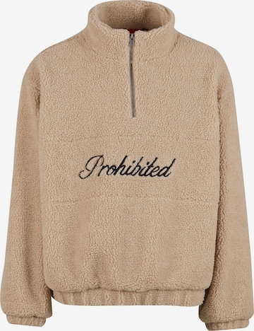 Prohibited Sweatshirt 'Woodford' in Beige: front