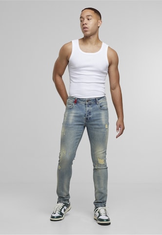 2Y Premium Slimfit Jeans 'Carlos' in Blauw