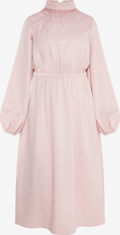 Robe de cocktail 'Sivene' Usha en rose : devant