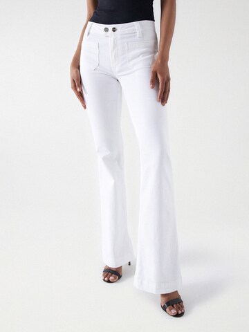Salsa Jeans Tapered Jeans in White: front