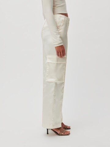 LeGer by Lena Gercke - regular Pantalón de pinzas 'Michelle' en blanco