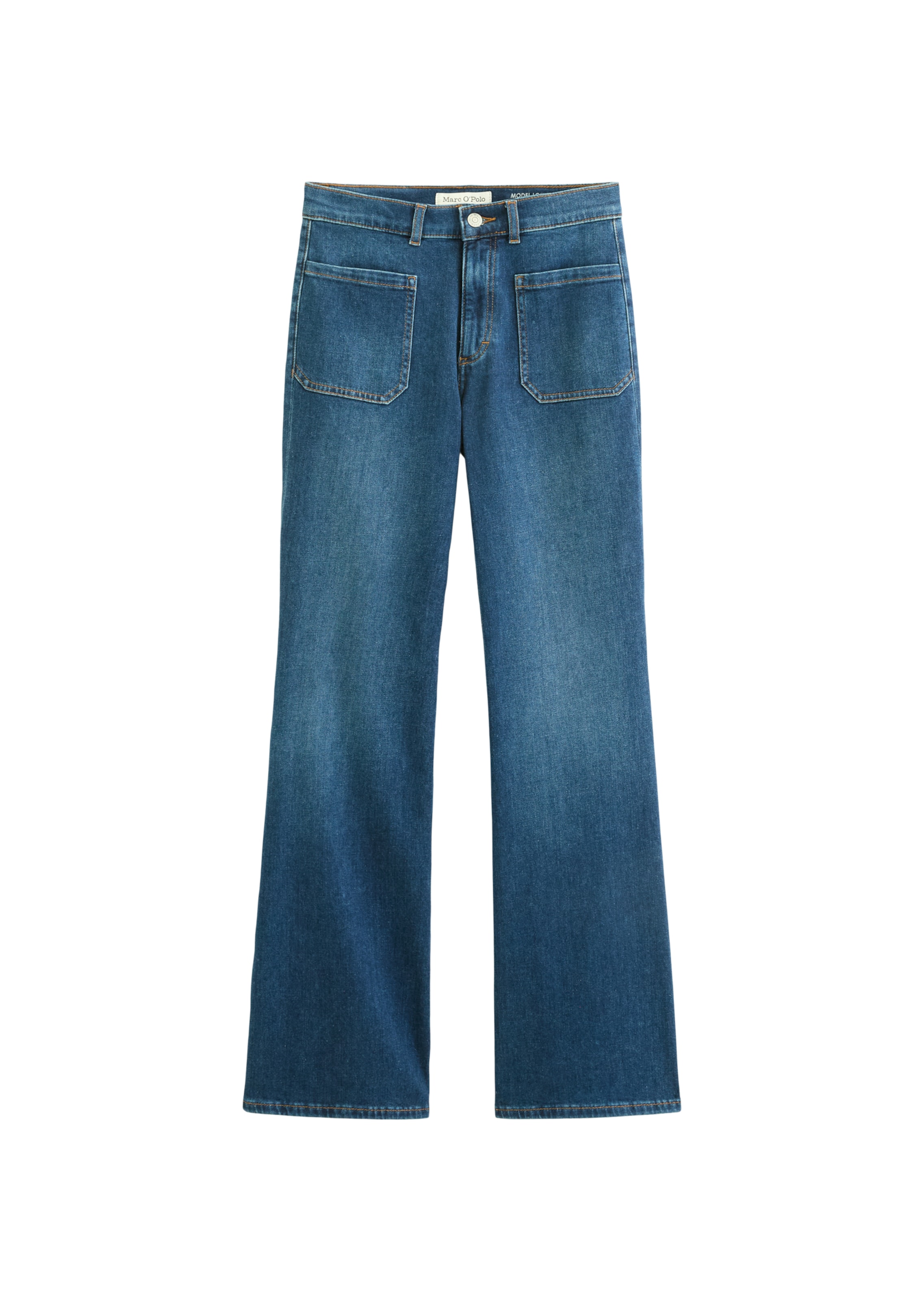 Marc O'Polo Flared Jeans in Blue: front