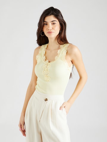 rosemunde Top in Yellow: front