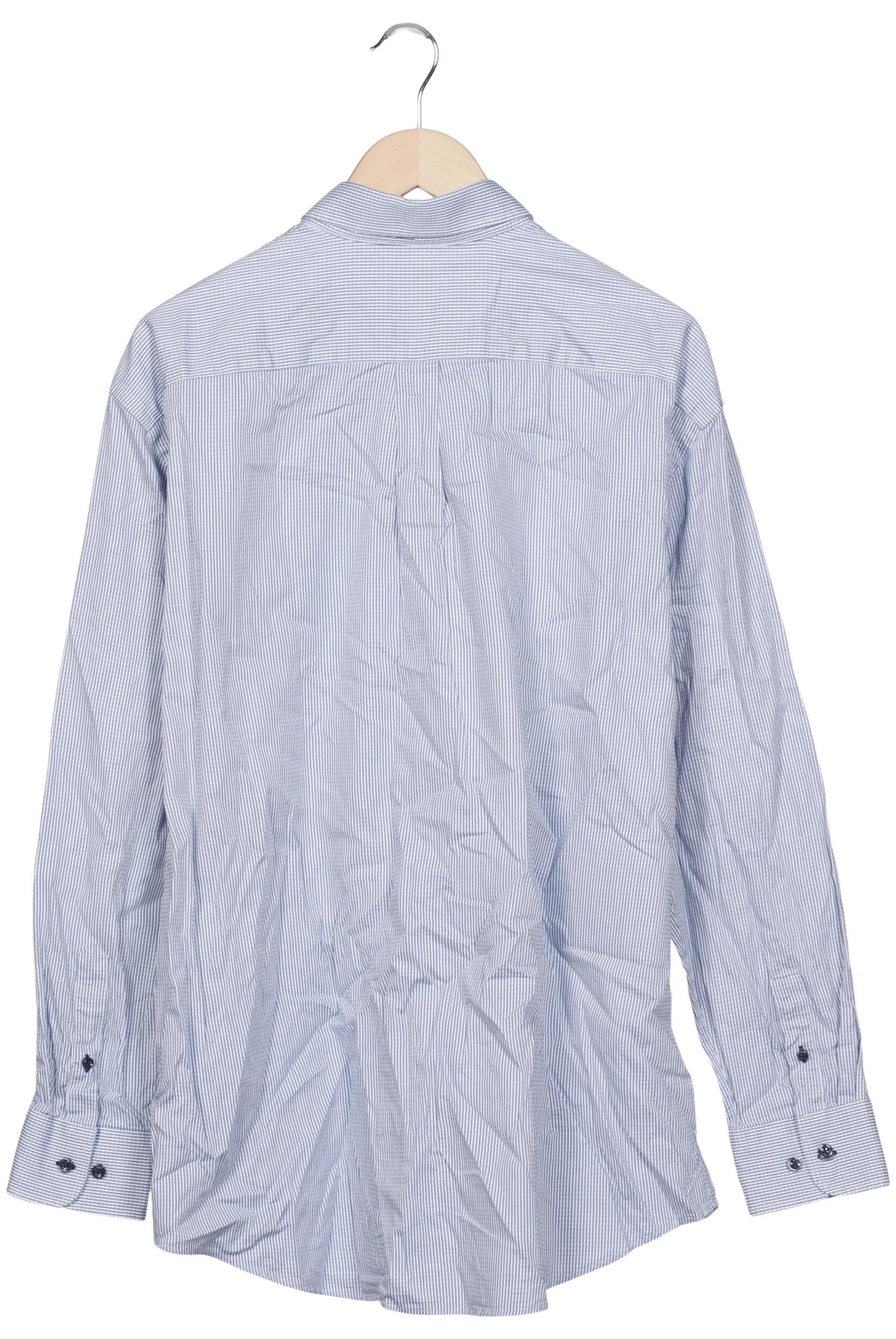 FYNCH-HATTON Button Up Shirt in XXL in Blue