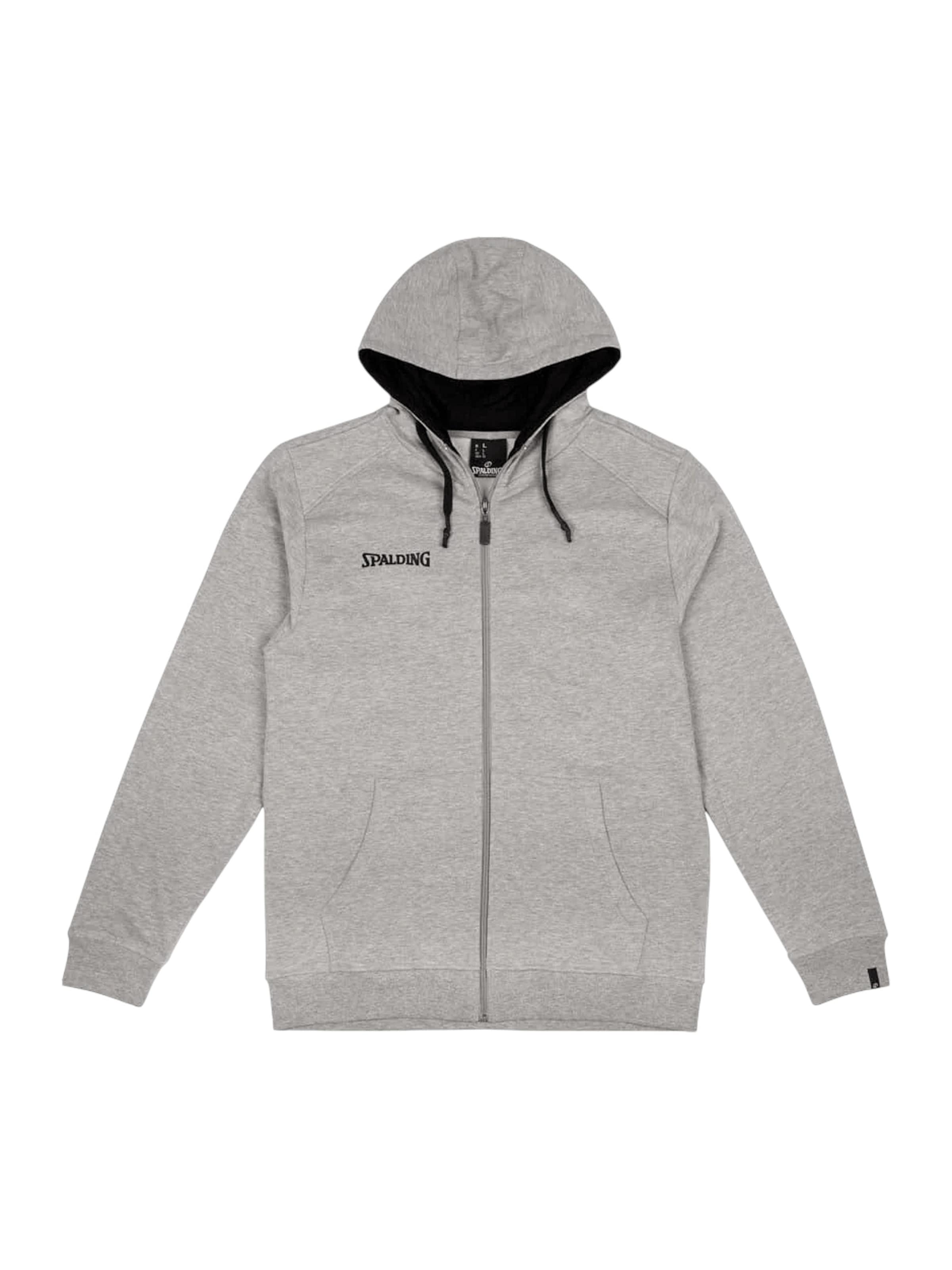 SPALDING Sportjacke 'Flow' in Grau: Vorderseite