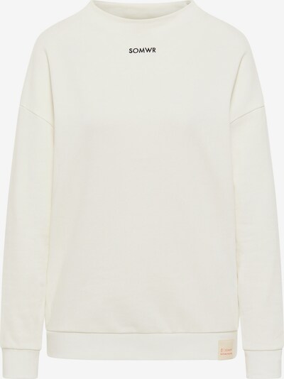 SOMWR Sweatshirt 'OPPORTUNITY' in de kleur Wit, Productweergave