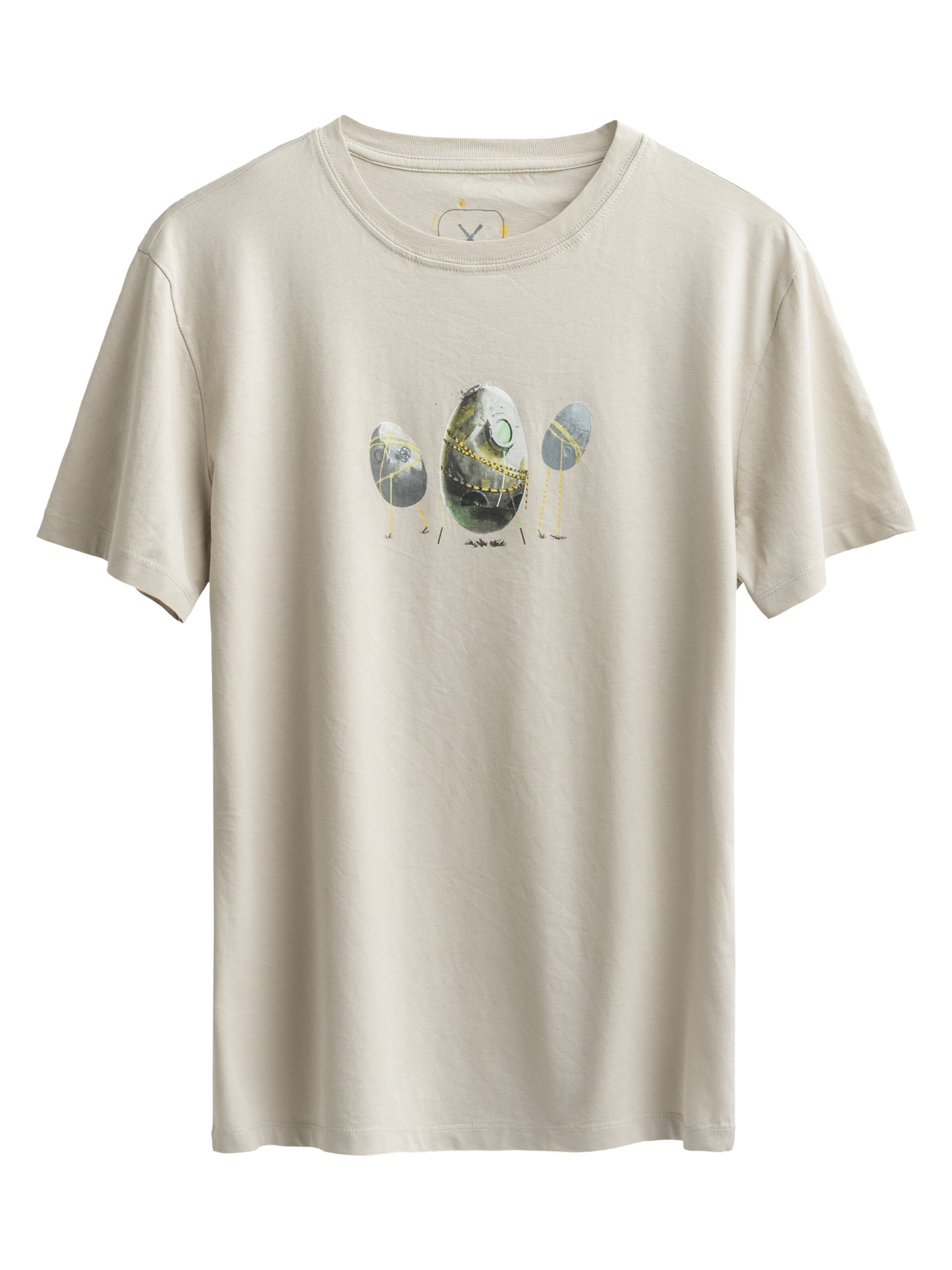 Maglietta 'Pialo' di Kaft in beige: frontale