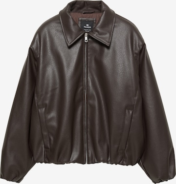 Pull&Bear Tussenjas in Bruin: voorkant