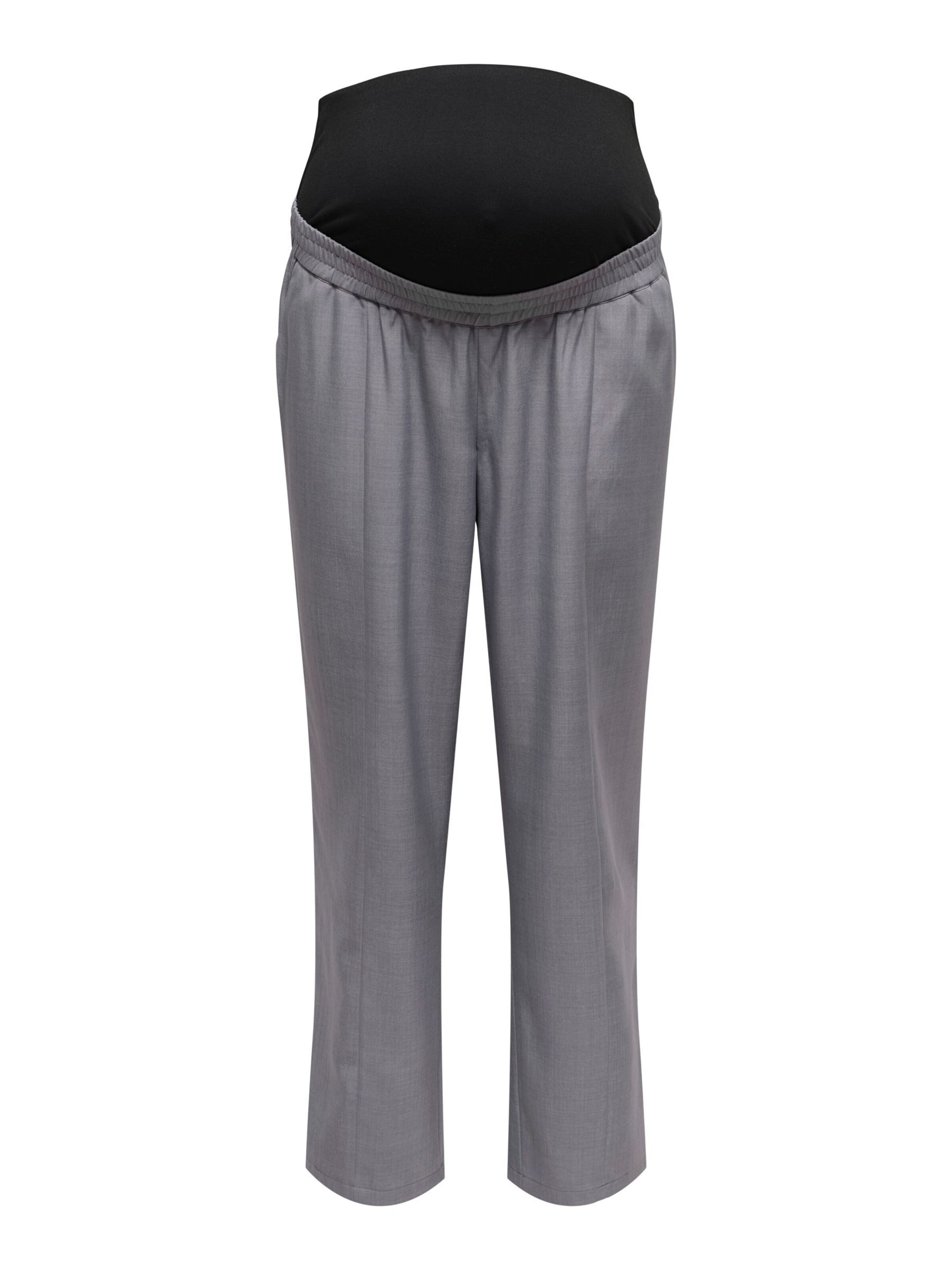 Only Maternity Broek 'OLMISADORA' in de kleur Grijs, Productweergave