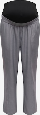 Only Maternity Pants 'OLMISADORA' in Grey: front