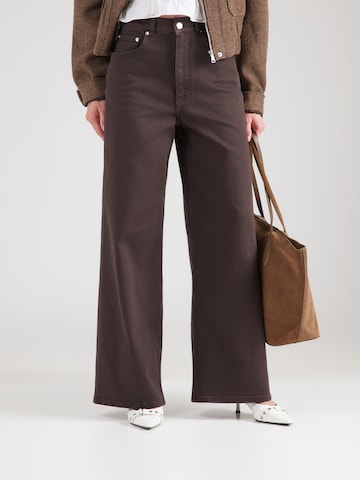IVY OAK Wide leg Jeans 'Prijanka' in Brown: front