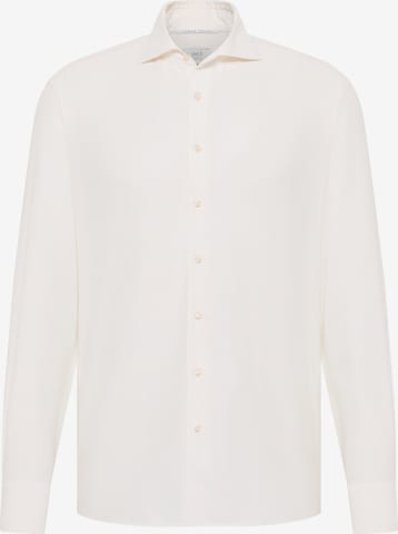 ETERNA Regular fit Button Up Shirt in White: front