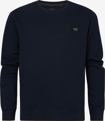 Petrol Industries Sweatshirt 'Firth' in Blauw: voorkant