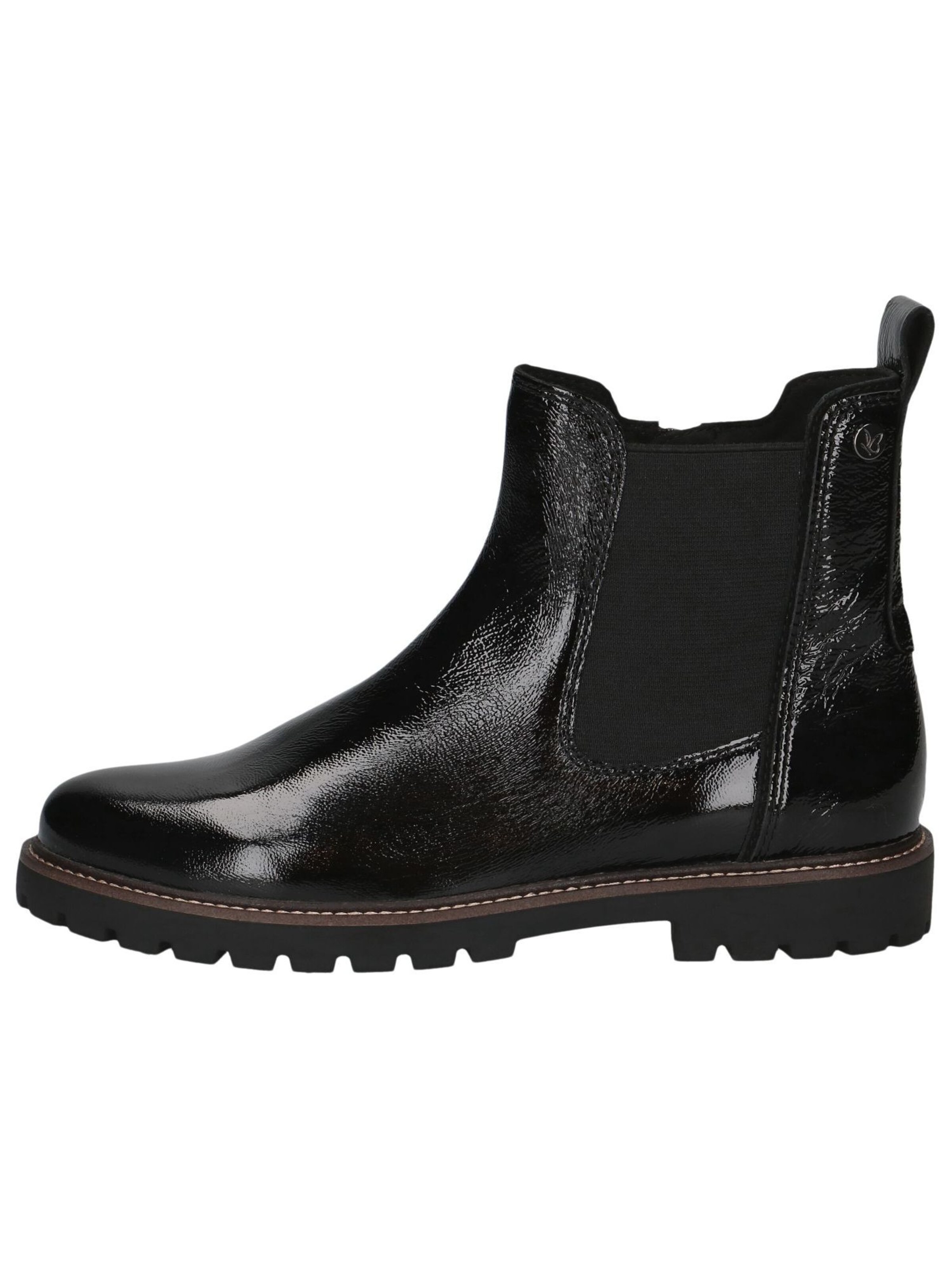 CAPRICE Chelsea boots in Black