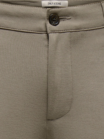 Coupe slim Pantalon chino 'MARK ' Only & Sons en marron