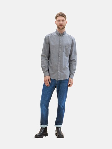 Regular fit Camicia di TOM TAILOR in blu
