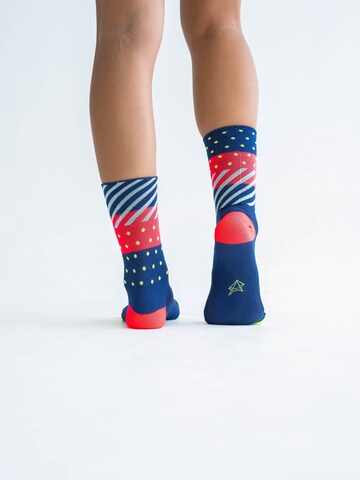 INCYLENCE Athletic Socks 'WILDNESS' in Blue
