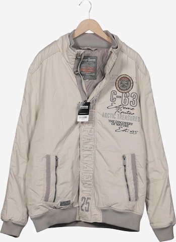 CAMP DAVID Jacke XXXL in Beige: Vorderseite