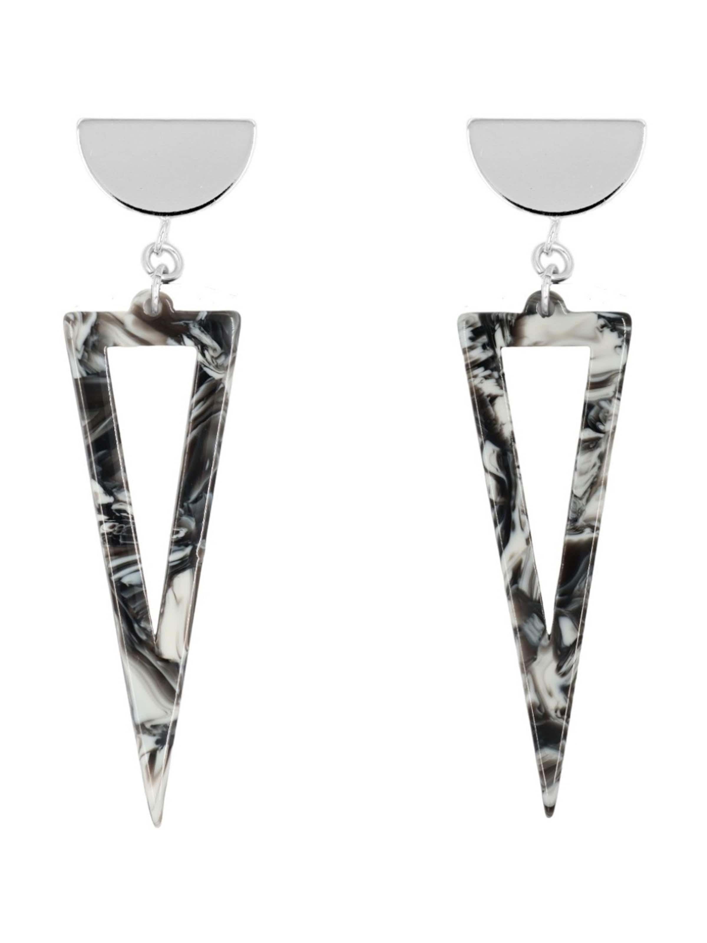 Fräulein Wunder Øreringe i sort: forside