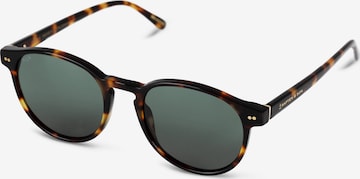 Kapten & Son Sonnenbrille 'Marais Large Tortoise Green' in Grün: predná strana