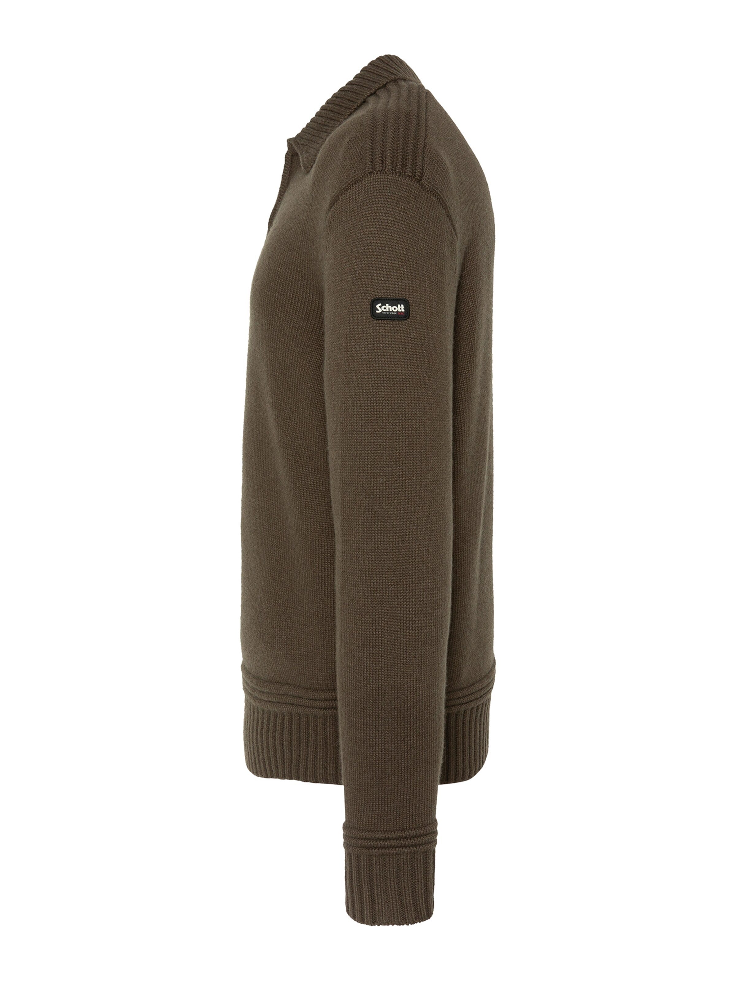 Pull-over Schott NYC en vert