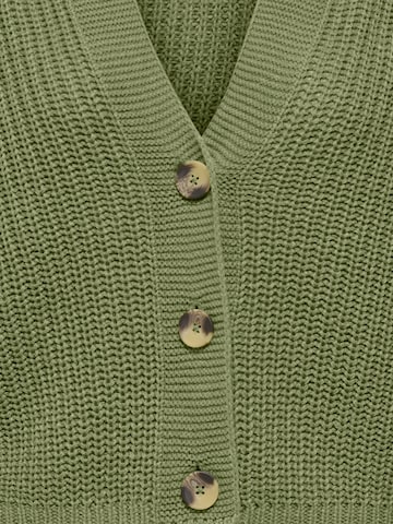 ONLY Πλεκτή ζακέτα 'ONLCarol' σε πράσινο