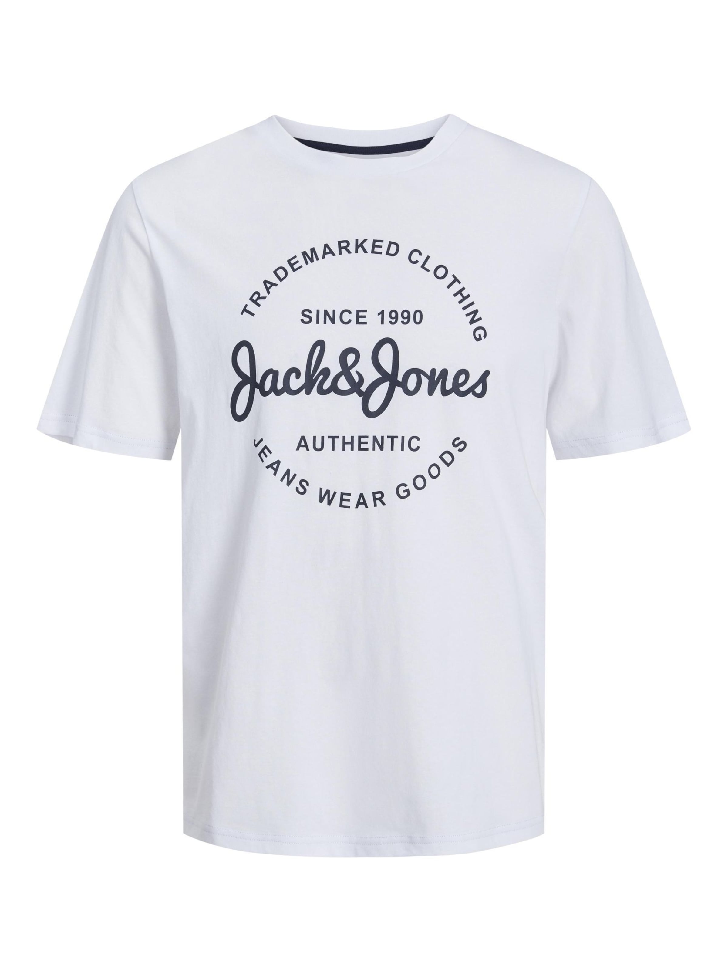 Jack & Jones Plus - Camiseta en azul