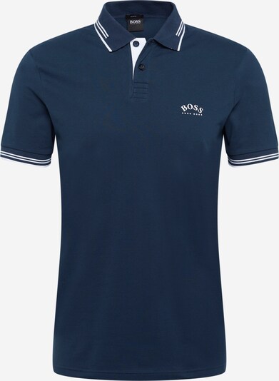 BOSS ATHLEISURE Camiseta 'Paul' en azul oscuro / blanco, Vista del producto