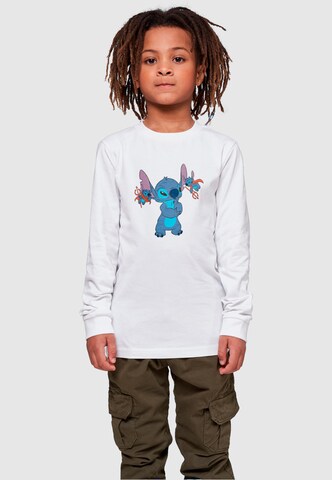 ABSOLUTE CULT Shirt 'Lilo And Stitch - Little Devils' in Weiß: predná strana