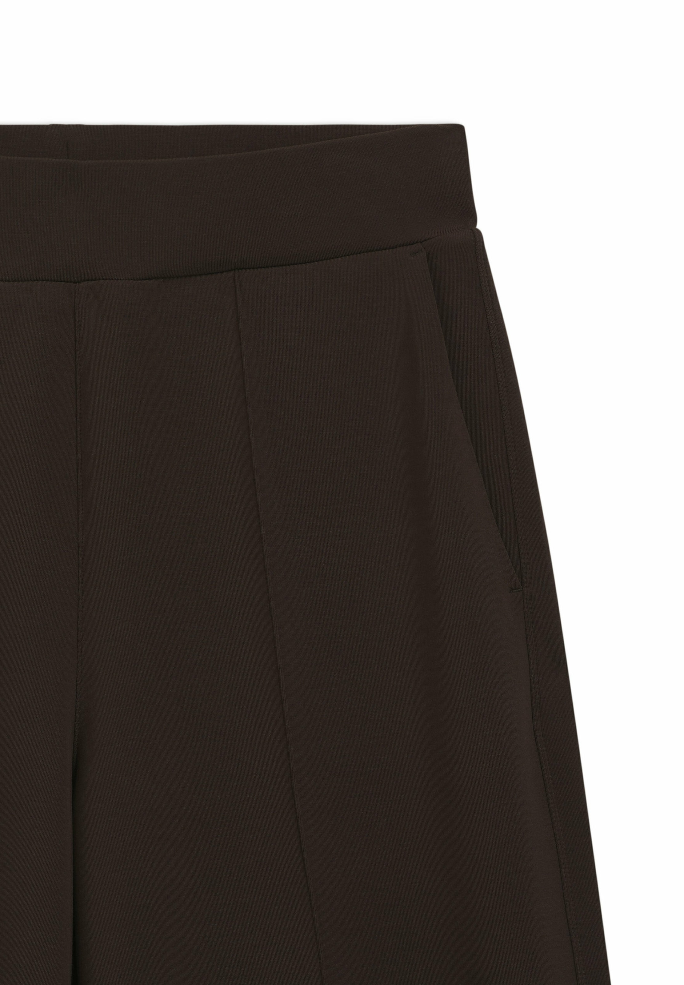 Wide leg Pantaloni 'Egapa' de la BOSS pe maro