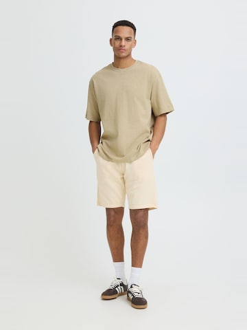 BLEND Shirt ' BHKarim Graphic ' in Beige