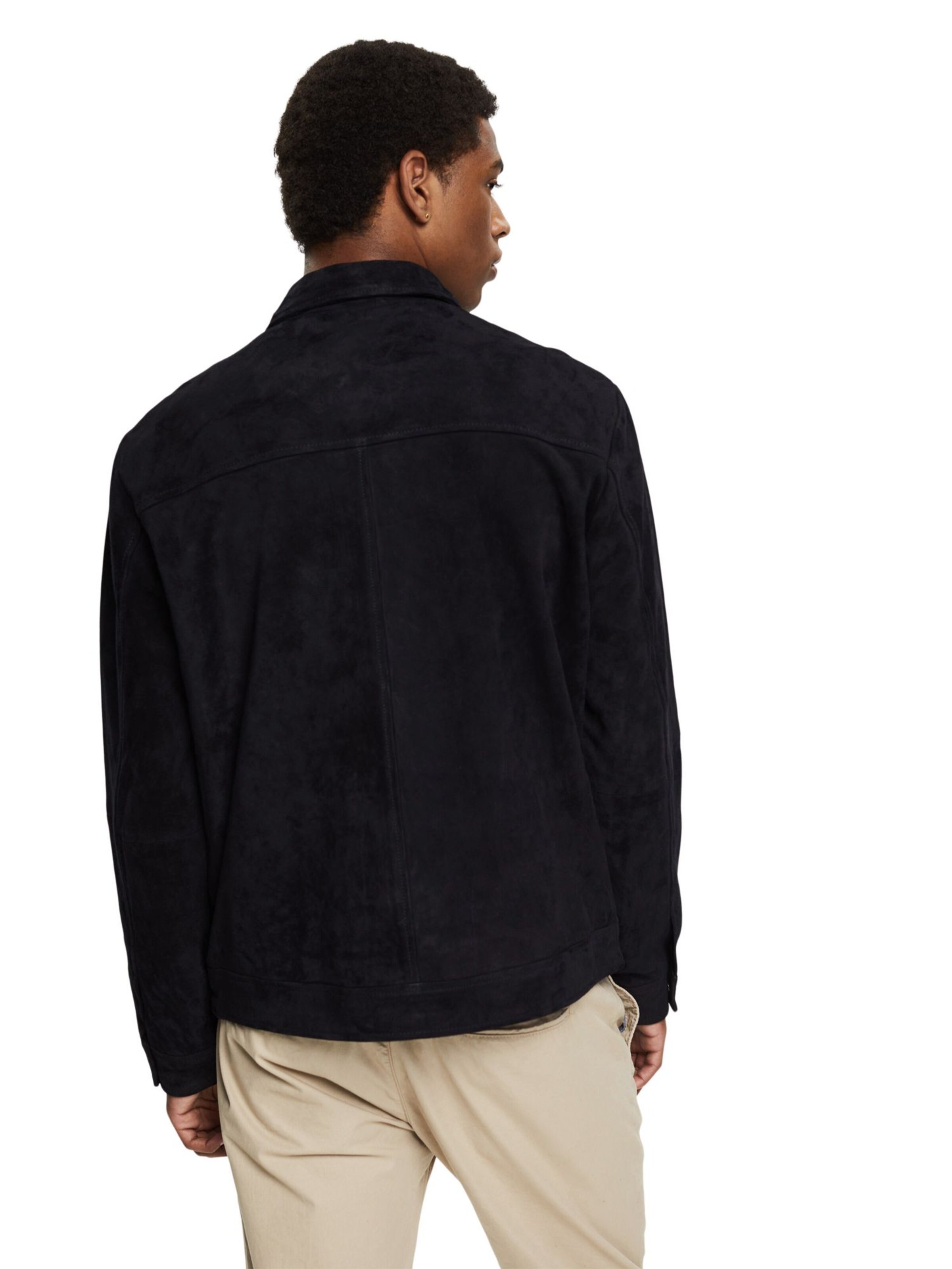 Männer Jacken Esprit Collection Übergangsjacke in Schwarz - ED17598 Männer Jacken Esprit Collection Übergangsjacke in Schwarz - ED17598