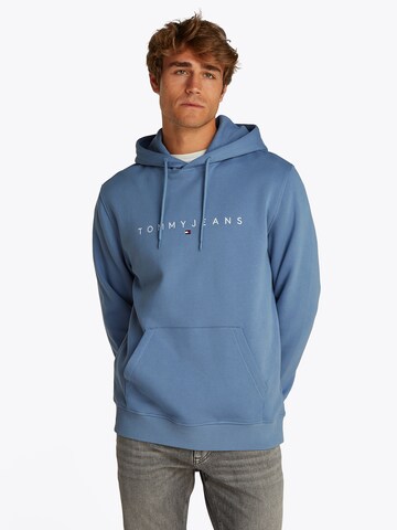Tommy Jeans Sweatshirt in Blue: front