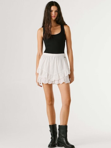 Gonna 'Camila' di Pepe Jeans in bianco