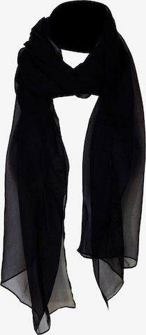 Écharpe 'Chiffon Scialle' Posh Gear en noir : devant