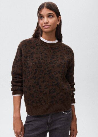 MANGO TEEN Pullover 'Leito' in Braun: Vorderseite