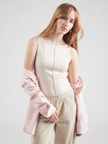 Aware Topp 'VMMaggie' i beige: framsida