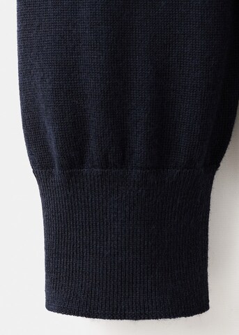 MANGO MAN Knit Cardigan 'Willyc' in Blue