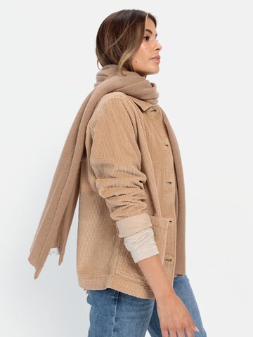 CAMEL ACTIVE Cordjacke aus reiner Baumwolle in Beige