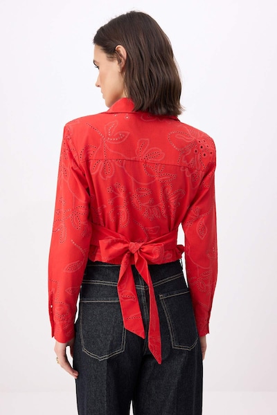 Trendyol Bluse in XS in rot, Produktansicht
