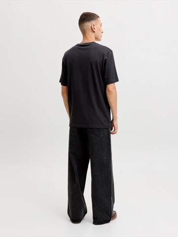 Maglietta 'JORFREDERIKSBERG' di JACK & JONES in nero