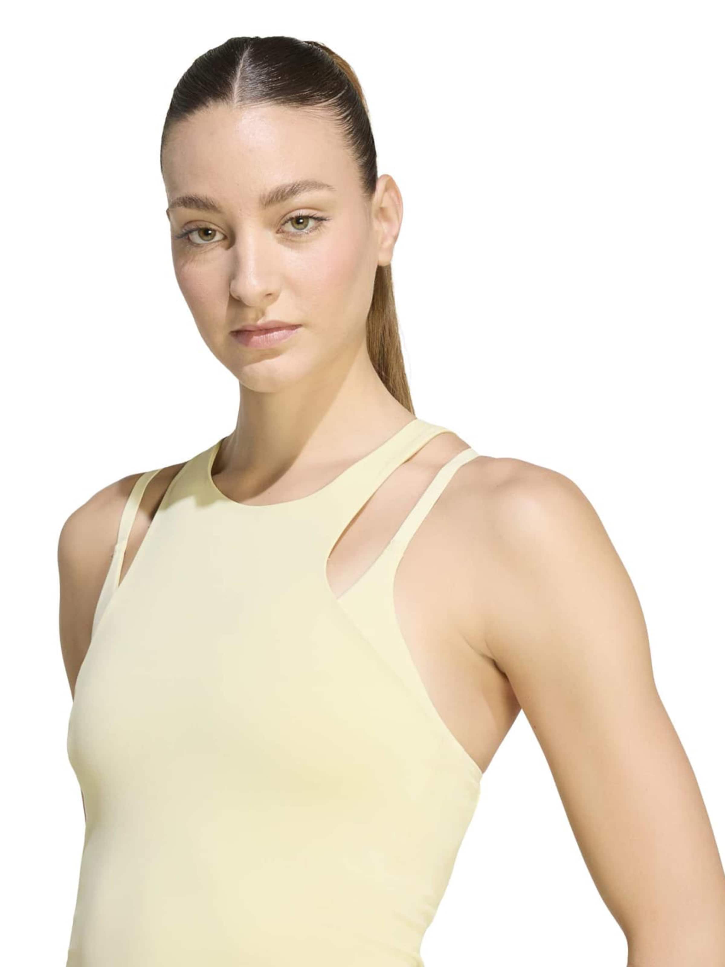 Haut de sport 'ALL ME' ADIDAS PERFORMANCE en jaune