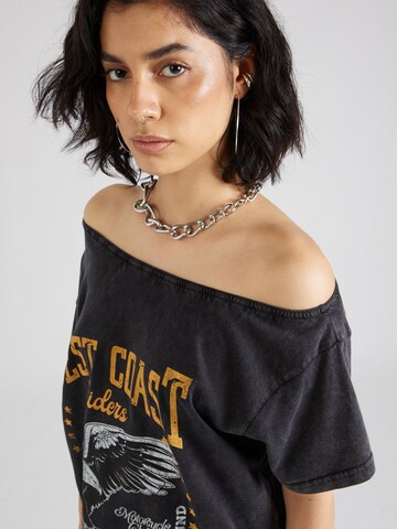 Nasty Gal Oversized Shirt in Grey