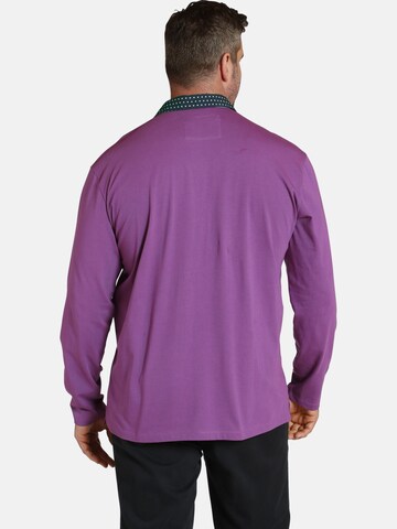 Charles Colby Shirt 'Earl Wyett' in Purple