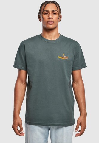 Merchcode Shirt 'Yellow Submarine - Monster No.5' in Groen