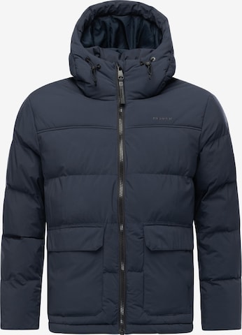 Veste d’hiver 'Walinor' Ragwear en bleu : devant