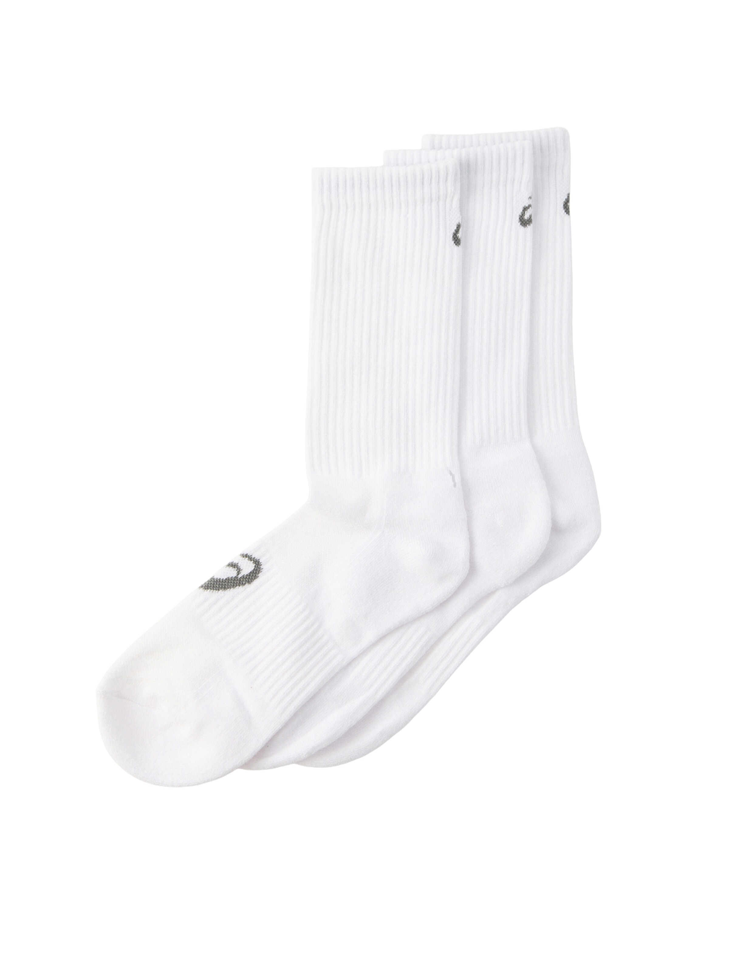 ASICS Športne nogavice | bela barva: sprednja stran