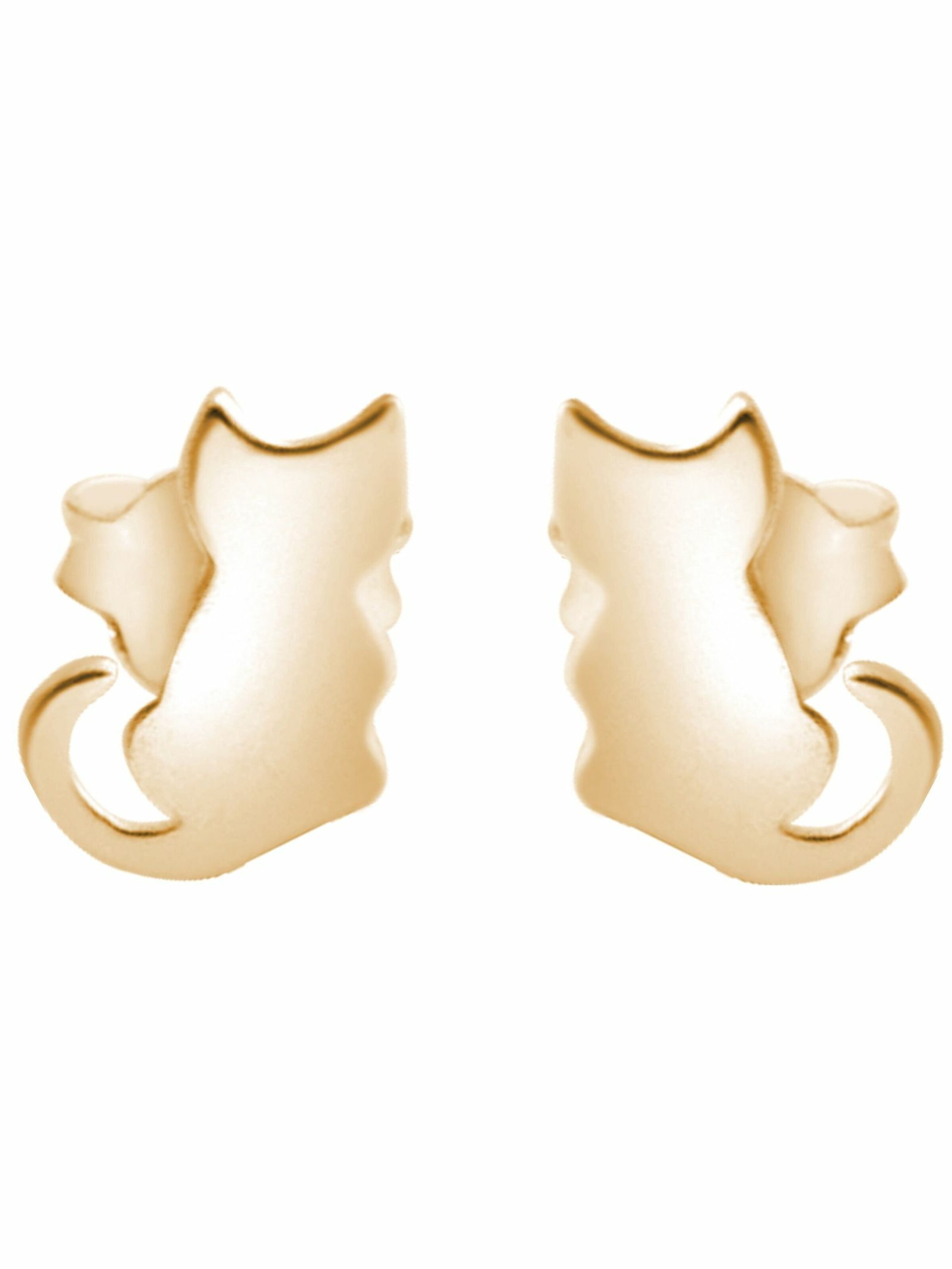 Gemshine Ohrringe in Gold: Vorderseite