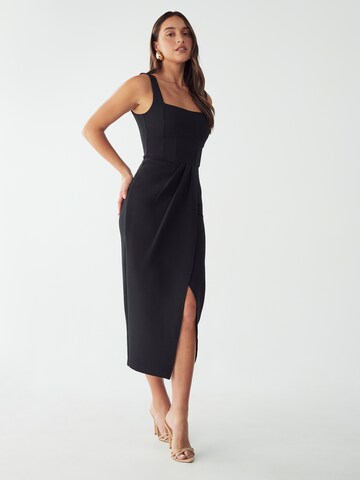 Robe de soirée 'ABRIEL' BWLDR en noir : devant